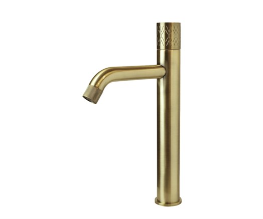 Смеситель высокий для раковины SCANDI 192803BR бронза - фото 110099