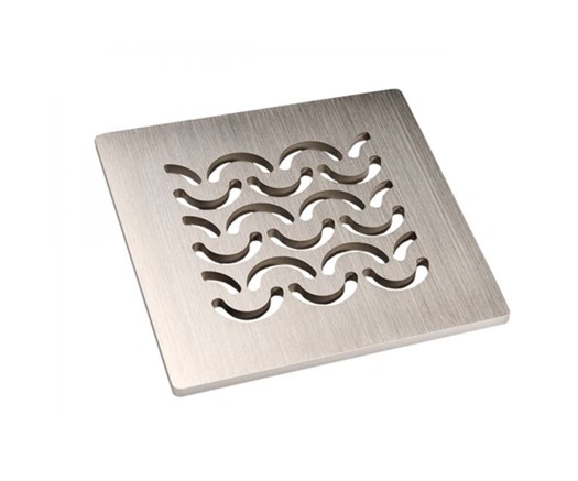 Решетка для трапа HL3121 Seine из высококачественной стали 115х115 - фото 110118