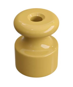 Изолятор  фарфоровый, песочное золото, Мезонин GE70025-32