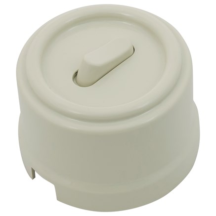 Выключатель/переключатель клавишный, перекрестный, одинарный, пластик, шалфей, Jantera, JCA.0K21.PG04 - фото 110427