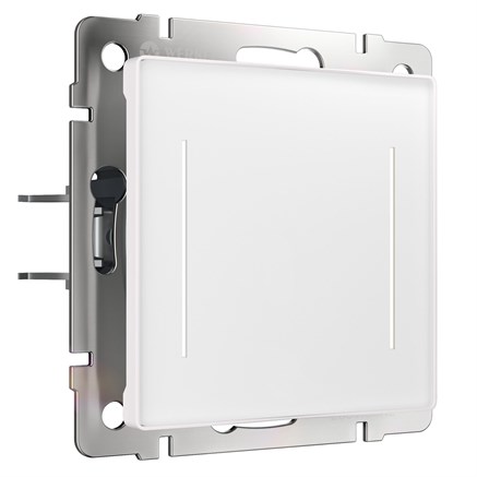 Умный сенсорный выключатель двухклавишный (белый) W4523001 - фото 111043