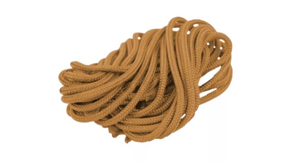 Шнур из полиэфирной нити для крепления витого провода на изоляторах, цвет - медь GE70005-33 - фото 111200