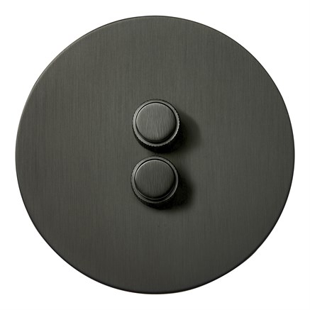 Двойной диммер, антрацит, Salvador, EU020110