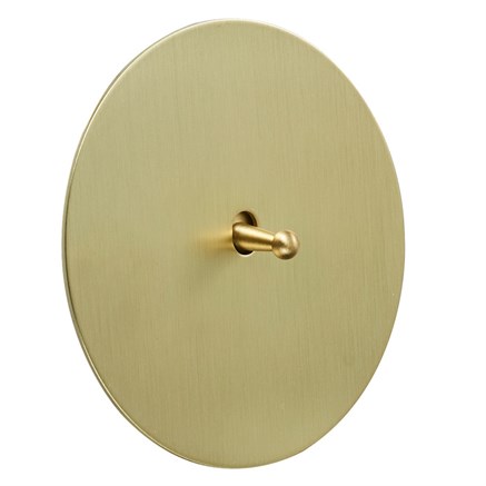 Выключатель звонкового типа, золото, Salvador, EU040104A04