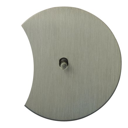 Выключатель звонкового типа, никель, Salvador, EU010201B04 - фото 111558