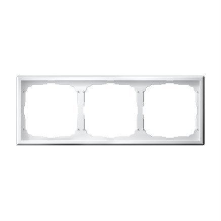 ARTGALLERY 3-постовая РАМКА, универсальная, БЕЛЫЙ Systeme Electric GAL000103 - фото 111677