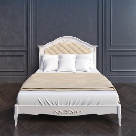 Кровать с мягким изголовьем 160*200 В216G, Алетан - фото 117303