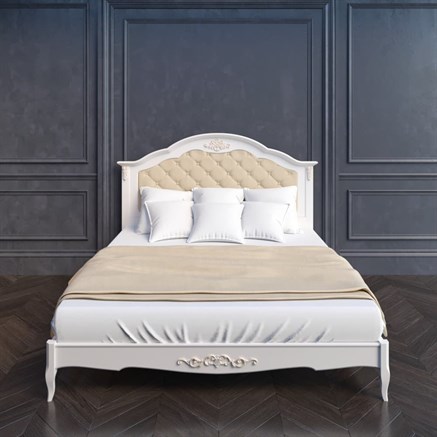 Кровать с мягким изголовьем 180*200 В218G, Алетан - фото 117326