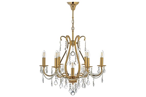 Подвесная люстра Arti Lampadari Ercolano E 1.1.6.602 G - фото 37504