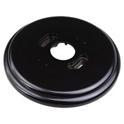 Подставка 1-местная круглая, D95 H10, пластик, черный, Jantera, JAD.2ON1.PG01