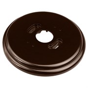 Подставка 1-местная круглая, D95 H10, пластик, коричневый, Jantera, JAD.2ON1.PG02