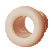 Втулка, D26 H24, керамика, 1 шт, ваниль, Jantera, JRO.6O1.CG03