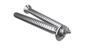 Саморез для выключателя/изолятора, цвет - хром, серия «МезонинЪ» GE30002-31