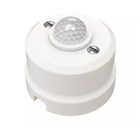 Датчик движения HB-PIR-40 ИК в корпусе, цвет - белый GE70471-01