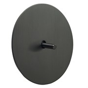 Выключатель 1-тумблерный перекрестный, антрацит, Salvador, EU020102B03