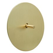 Выключатель звонкового типа, золото, Salvador, EU040104B04