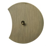 1 клавишный выключатель перекрестный, бронза, Salvador, EU030203A03