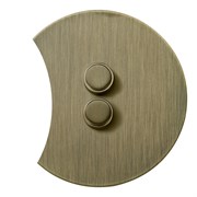 Двойной диммер, бронза, Salvador, EU030210