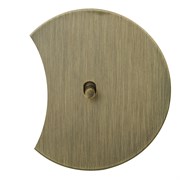 1 клавишный выключатель перекрестный, бронза, Salvador, EU030203B03