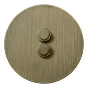 Двойной диммер, бронза, Salvador, EU030110