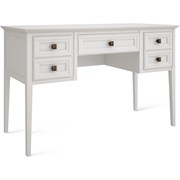Стол письменный Тесоро серый T702W White, Алетан