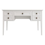 Стол письменный фрезеровка по кругу T706W White, Алетан