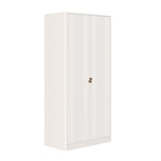 Шкаф 2 двери BR802W White, Алетан