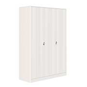 Шкаф 3 двери BR803W White, Алетан