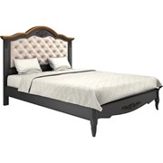 Кровать с мягким изголовьем 140*200 W214BL, Алетан