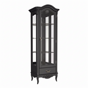 Витрина стекл. R с зеркалом В601/1BL, Алетан