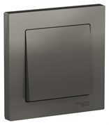 Сталь Выключатель 1-клавишный сх.1, 10АХ, в сборе Systeme Electric AtlasDesign ATN000912