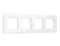 AF220104 Рамка ALFA Techno (Белый глянец) 4-ая, AMBRELLA VOLT, AF220104 - фото 106709