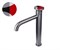 Смеситель для раковины OMG! 9008GM-R графит красный - фото 110057