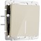Выключатель одноклавишный проходной с подсветкой (айвори акрил) W1112143 - фото 110973