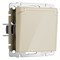 Розетка влагозащ. с зазем. с защит. крышкой и шторками (айвори акрил) W1171243 - фото 111120