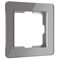 Рамка на 1 пост Acrylic (графит), Werkel, W0012704 - фото 113408