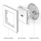 Розетка HDMI (черный матовый), Werkel, W1186008 - фото 114533