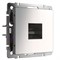 Розетка Ethernet RJ-45 (глянцевый никель), Werkel, W1181002 - фото 115632