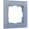 Рамка на 1 пост Favorit (серый,стекло), Werkel, W0011115 - фото 115784
