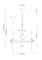 Подвесная люстра Lucia Tucci ANGELO 147.3 Ivory - фото 46435