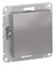 Алюминий Кнопка нажимная сх.1, 10АХ, механизм Systeme Electric AtlasDesign ATN000315 - фото 75059