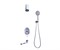 Душевой комплект встраиваемый SCANDI 14582-501C хром - фото 88873