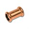Муфта соединительная для труб ø 15 мм, Медь, Retrika - фото 94059