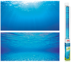 Фон пленка-постер Juwel /голубая вода/ 100х50 см. - фото 19706