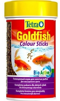 Корм для золотых рыб Tetra GOLDFISH COLOUR STICKS /гранулы/ 100 мл. - фото 19834