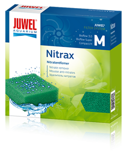 Губка зелёная Nitrax для фильтров Juwel BIOFLOW 3.0/COMPACT/BIOFLOW SUPER /против нитратов/ - фото 20143