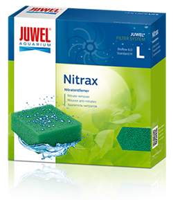 Губка зелёная Nitrax для фильтров Juwel BIOFLOW 6.0/STANDART /против нитратов/ - фото 20156