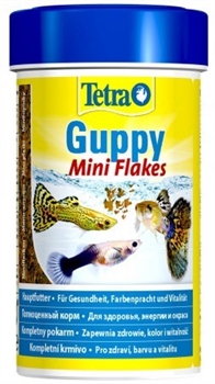 Корм для гуппи Tetra GUPPY MINI FLAKES /хлопья/ 100 мл. - фото 20210