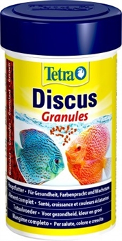 Корм для дискусов Tetra DISCUS GRANULES /мелкие гранулы, крупа/  100 мл. - фото 20215