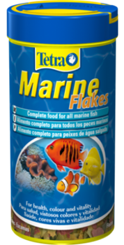 Корм для морских рыб Tetra Marine Flakes 250 мл. - фото 20393
